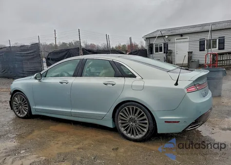 2013 Lincoln Mkz Hybrid из США, поврежденный, VIN 3LN6L2LU2DR825437